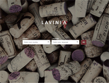 Tablet Screenshot of lavinia.com